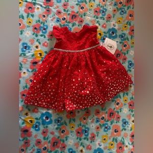 Toddler Red Dress Size 12 Months Special Occasion By Marmellata